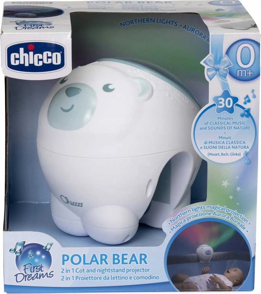Chicco Projektorius miś polarny mėlyna
