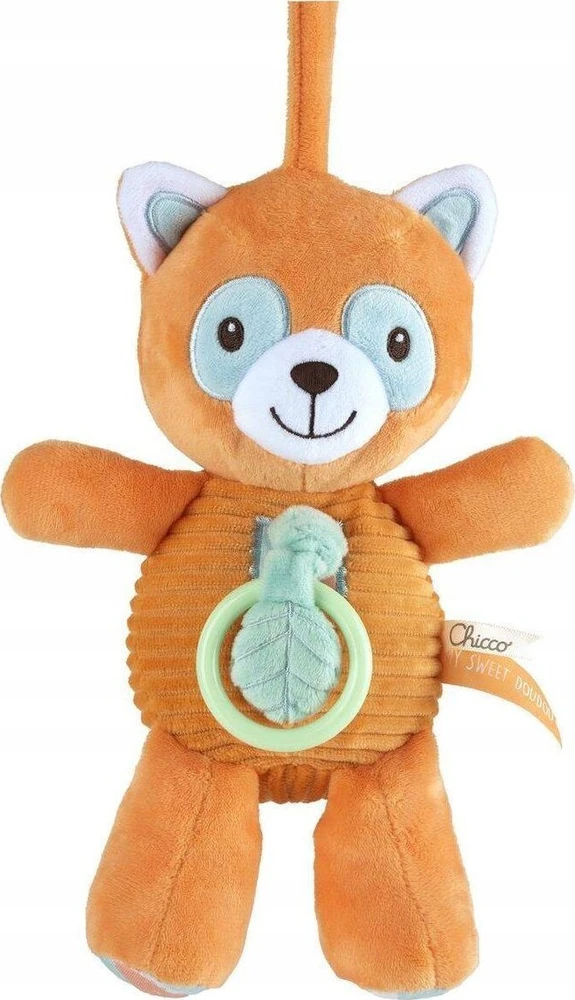 CHICCO 00011042000000 muzikinė dėžutė Panda raudona