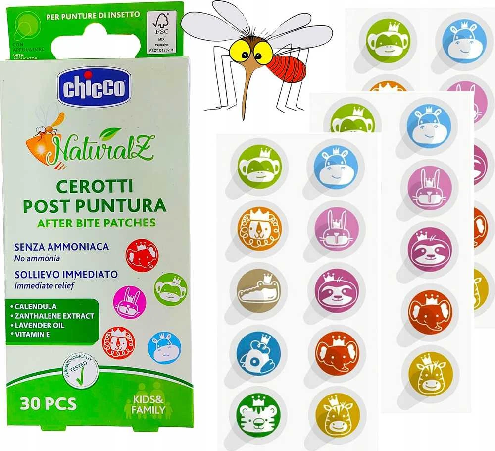 Chicco NaturalZ Bite pleistrai 30vnt.