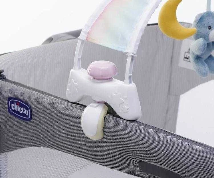 Chicco Lavinimo kilimėlis lovytei rainbow sky rožinis