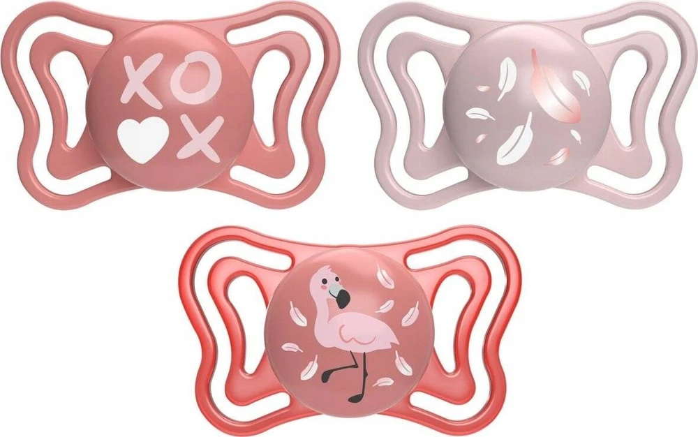 Chicco Čiulptukas nusiraminimui PhysioForma Light róż 6-16m