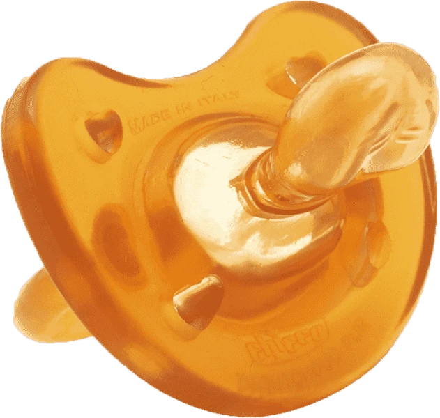 CHICCO žindukas ortodontinis PHYSIO SOFT, 6-12M+, Iš latekso