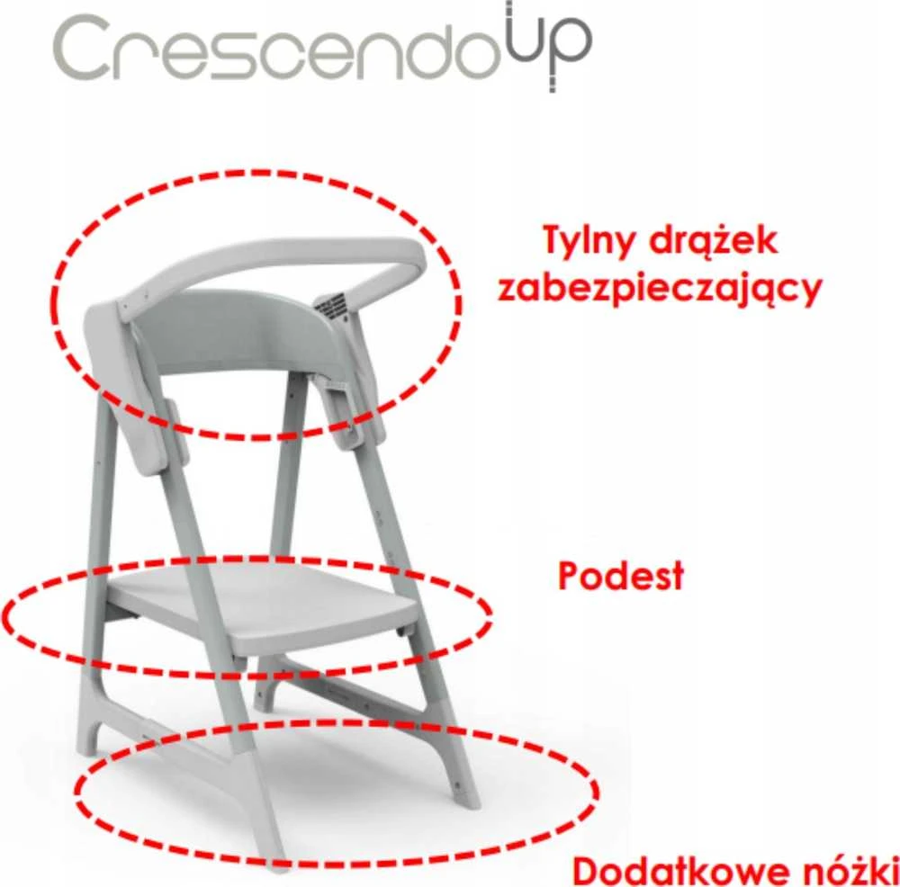 Chicco Crescendo Up - virtuvės asistentas vaikams prie maitinimo kėdutės
