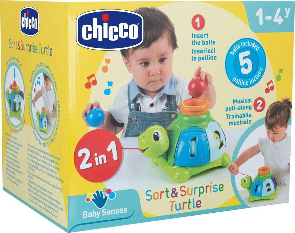 CHICCO 00010622000000 vėžlių rūšiuotojas