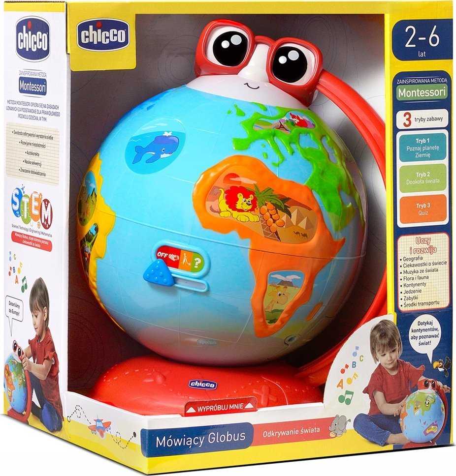 „Globus Chicco Edu4You“ kalbantis gaublys