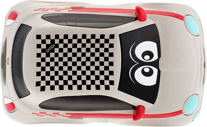 Chicco Žaislinis baltas Fiat 500 su nuotolinio valdymo pultu vairu