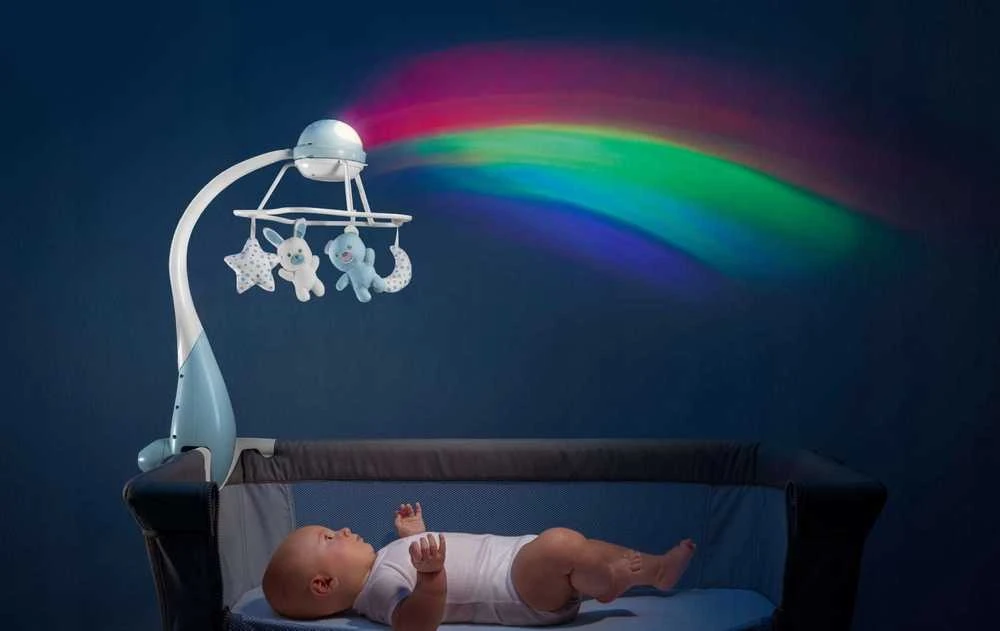Chicco First Dreams Rainbow 3w1 mėlyna