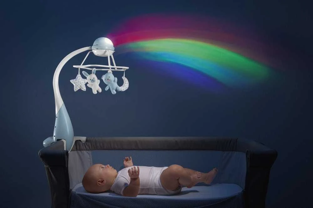 Chicco First Dreams Rainbow 3w1 mėlyna