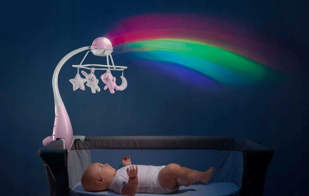 Chicco First Dreams Rainbow 3w1 rožinė