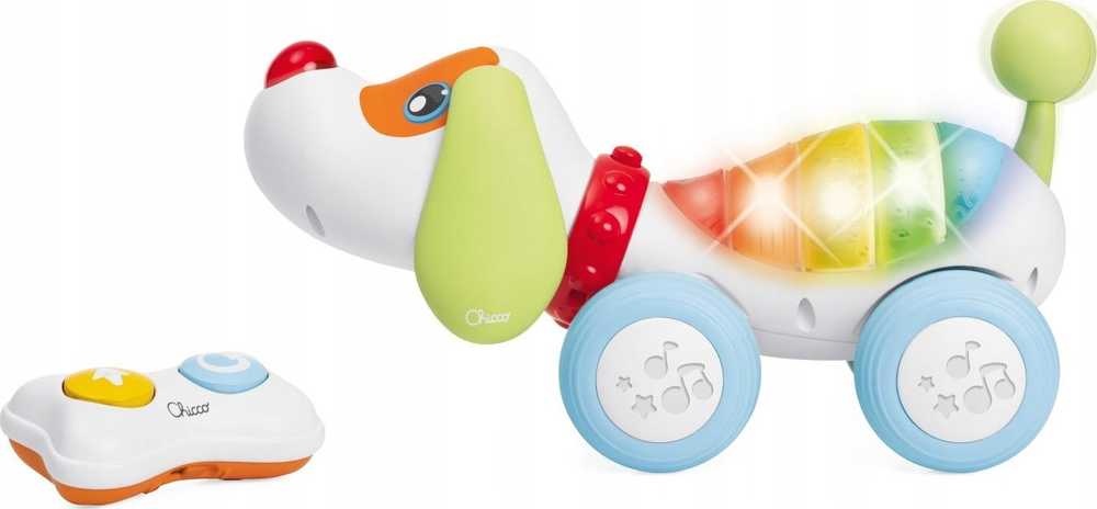 Chicco Interaktyvus nuotoliniu būdu valdomas šuniukas vaikštynė