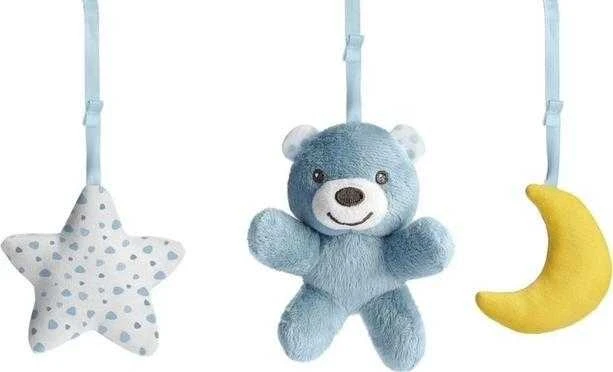 Chicco pakabinami pliušiniai žaislai lovytei