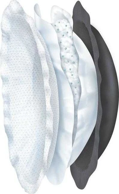 CHICCO 00061773900000 Krūtų įklotai 60 vnt juodi