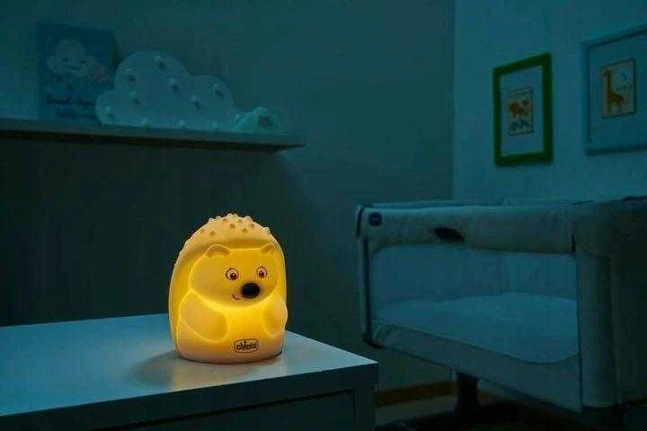 Chicco Minkšta naktinė lempa ežiukas 0m+