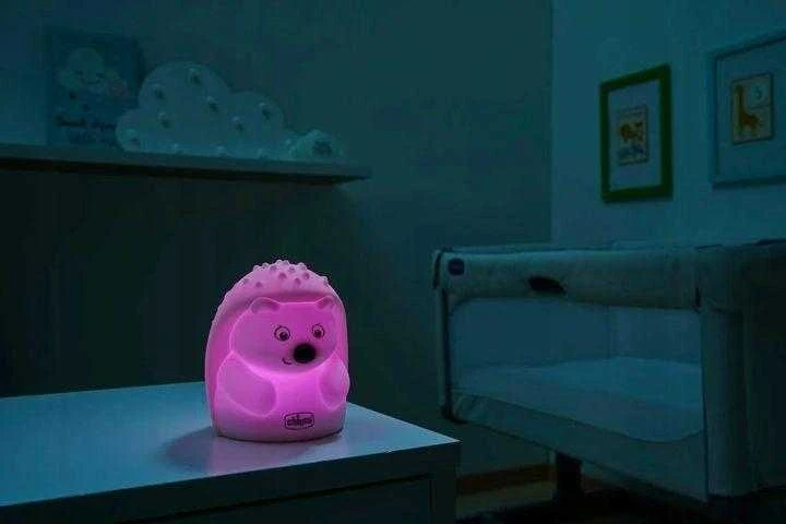Chicco Minkšta naktinė lempa ežiukas 0m+