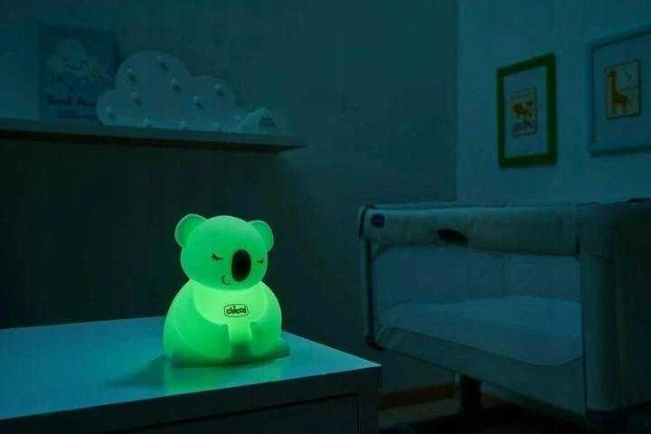 Chicco Minkšta naktinė lempa meškiukas 0m+