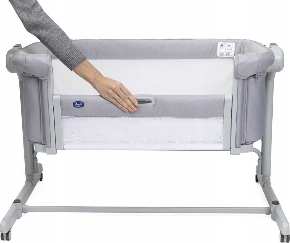Chicco Lovytė Next2Me Magic Evo pilkas do 9kg