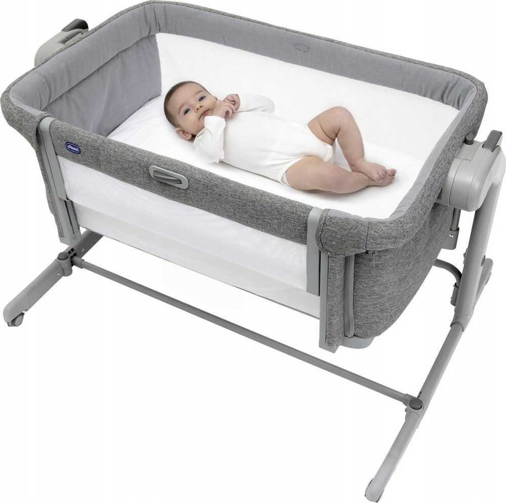 Chicco „Next2Me Magic Evo Dark Pilkas“ lovos prailginimas