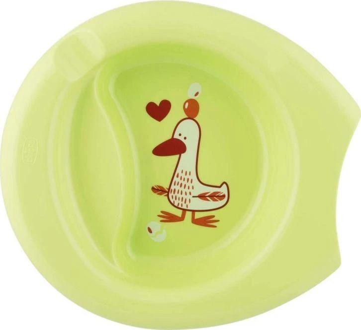 CHICCO lėkštė „Easy feeding“ 6M+, rožinė spalva