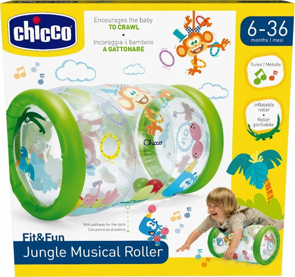 Chicco Pripučiamas muzikinis volelis - džiunglės