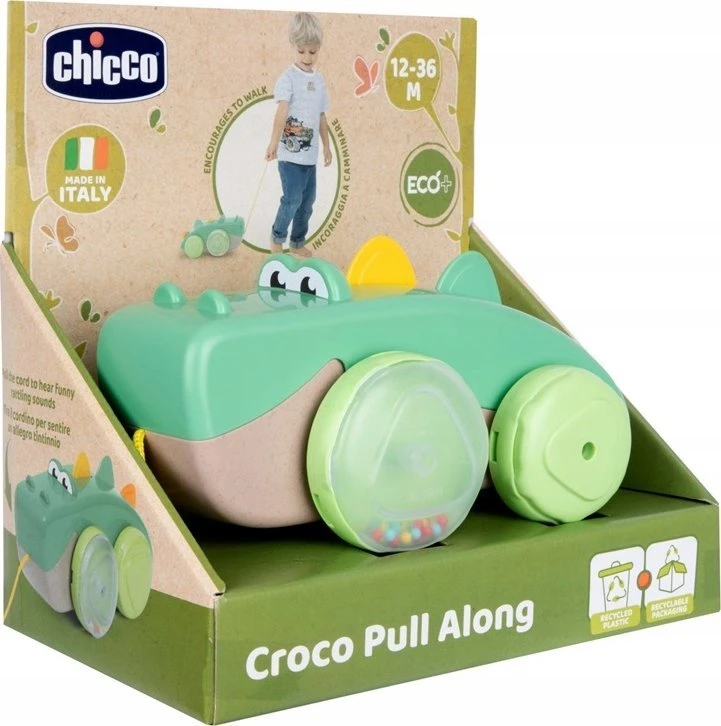 Chicco „Eco+“ supamasis krokodilas