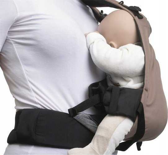 Chicco Nosidło Skin Fit šiltos smėlio spalvos, iki 9kg