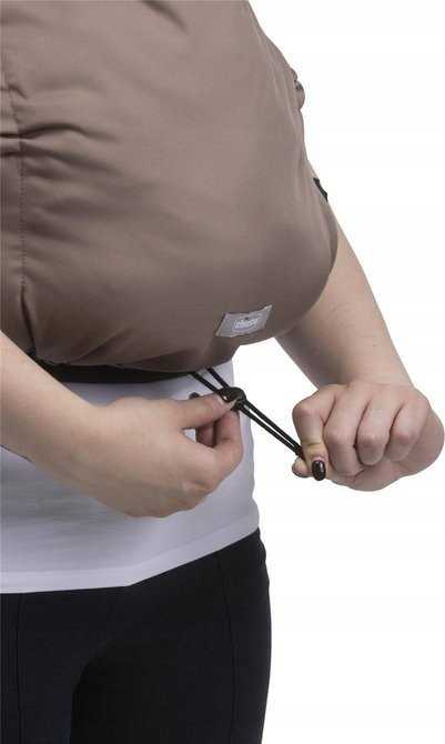 Chicco Nosidło Skin Fit šiltos smėlio spalvos, iki 9kg