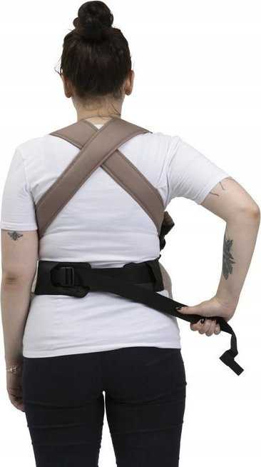 Chicco Nosidło Skin Fit šiltos smėlio spalvos, iki 9kg