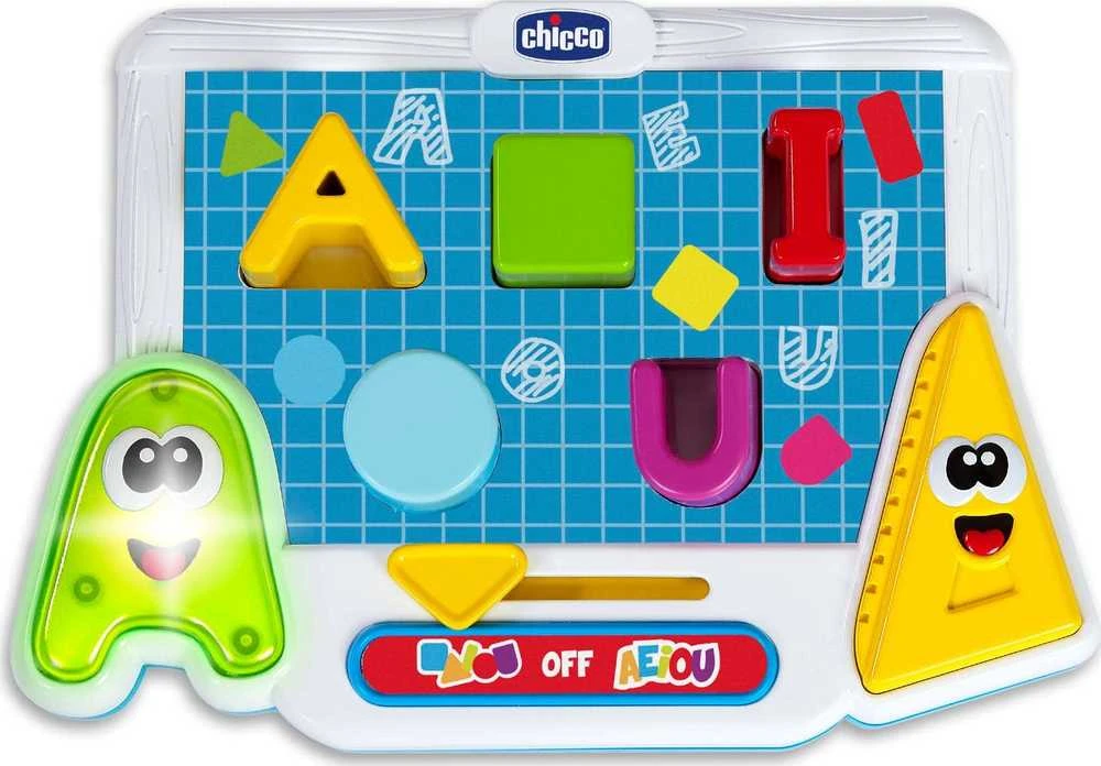 Žaislas kūdikiams Lavinamasis balsių ir formų žaidimas EDU, Chicco
