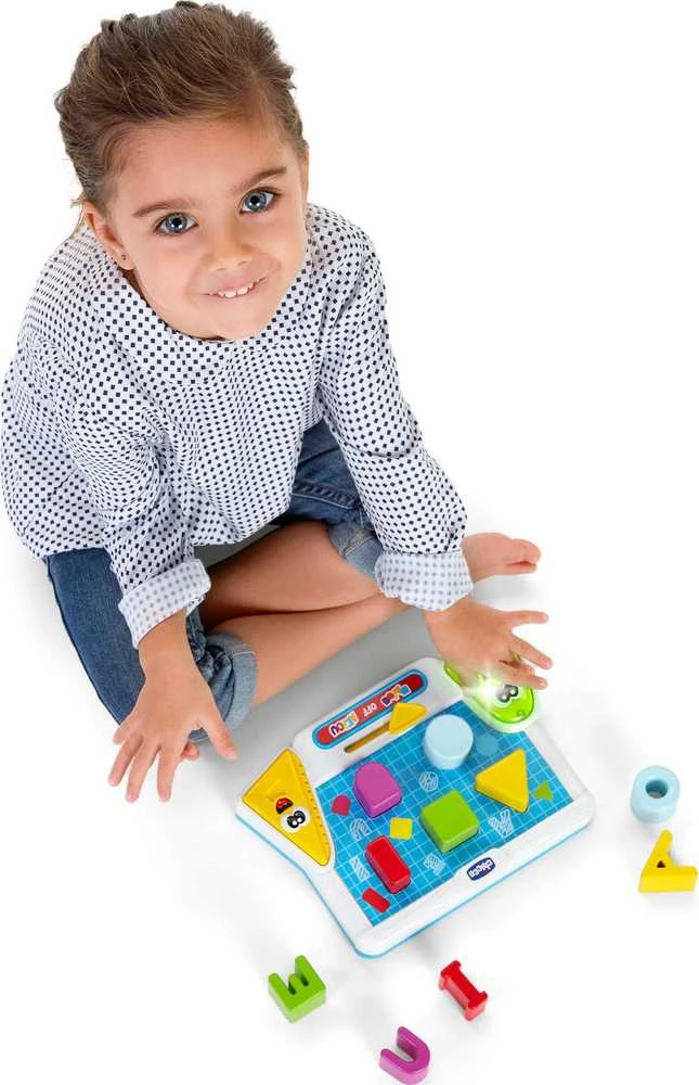 Žaislas kūdikiams Lavinamasis balsių ir formų žaidimas EDU, Chicco