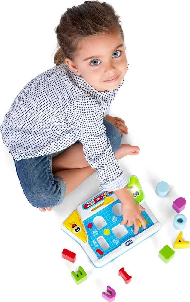Žaislas kūdikiams Lavinamasis balsių ir formų žaidimas EDU, Chicco