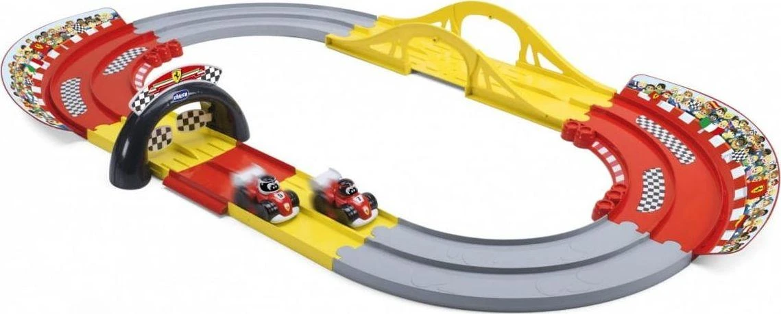 Lenktyninė trasa Chicco Ferrari Evolution Track 3 m.+