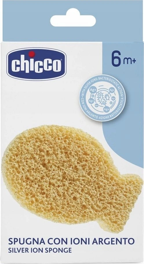 Chicco Gąbka su sidabro jonais Rybka