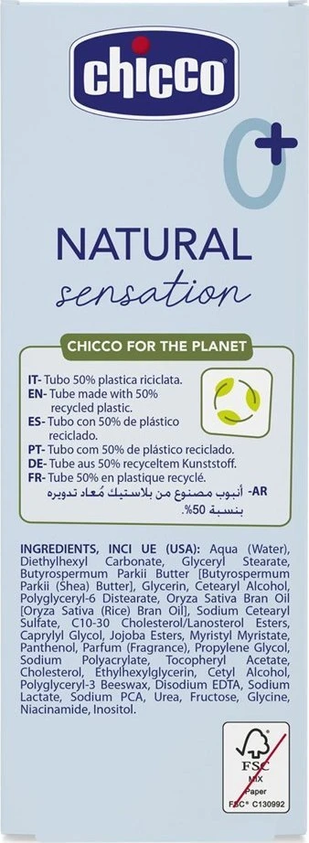 Chicco Kūdikių veido kremas, 50 ml