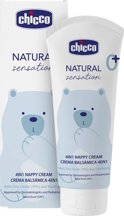 Chicco Natural Sensation sauskelnių kremas 4en1 100ml