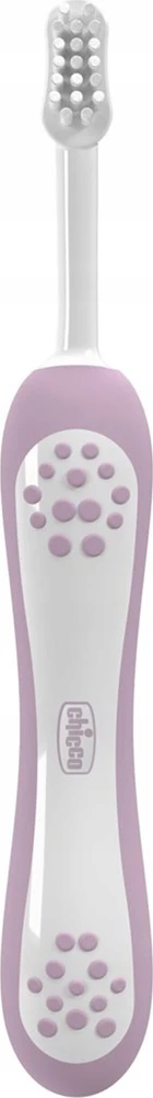 CHICCO 00012081000000 Lila dantų šepetėlis 6-36 m