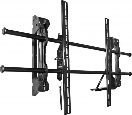 Laikiklis Chief Fusion 55''-100'' Universal Micro-adjustable Wall mount. Weight cap 113.4kg, Juodas