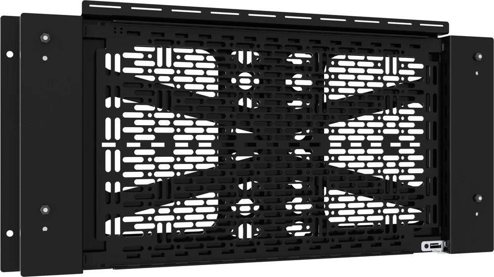 „Chief Proximity“ komponentų laikymo skydelis su slankiojančiu užraktu, juodas, 6,8kg, sieninis, 272 mm, 35 mm, 577 mm