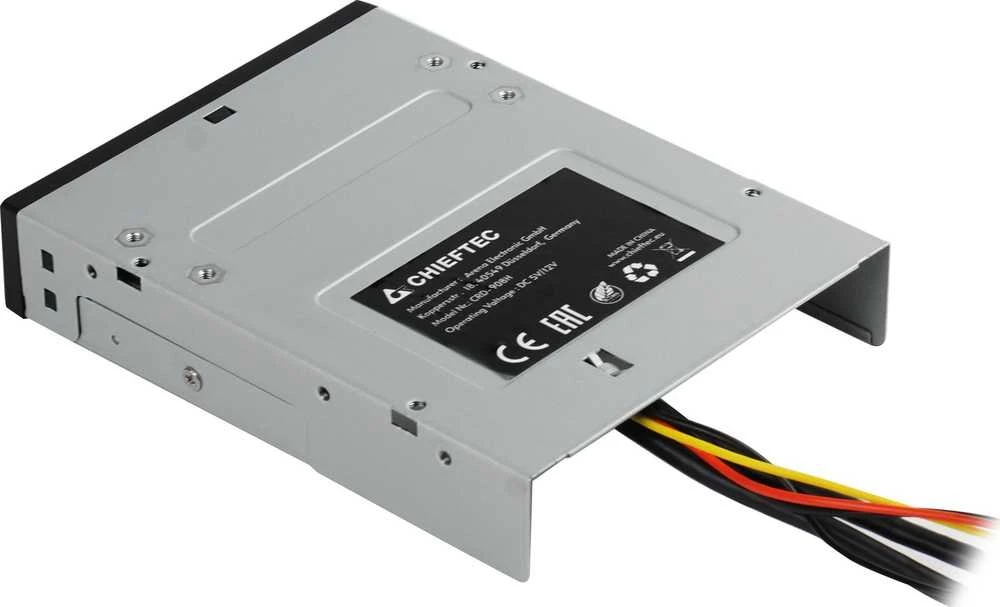 Chieftec CRD-908H korpusas ir techninė etiketė