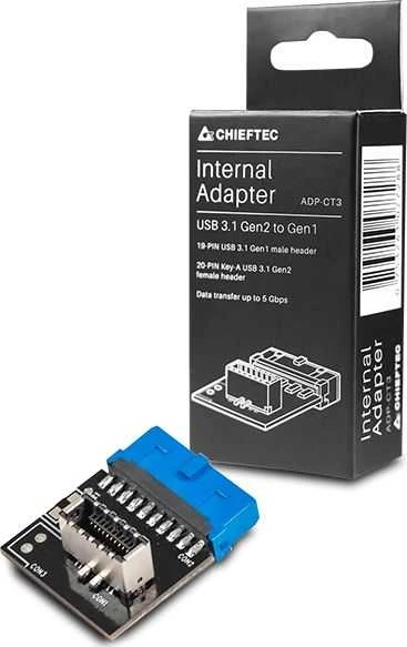 Chieftec ADP-CT3 USB adapteris su pakuote