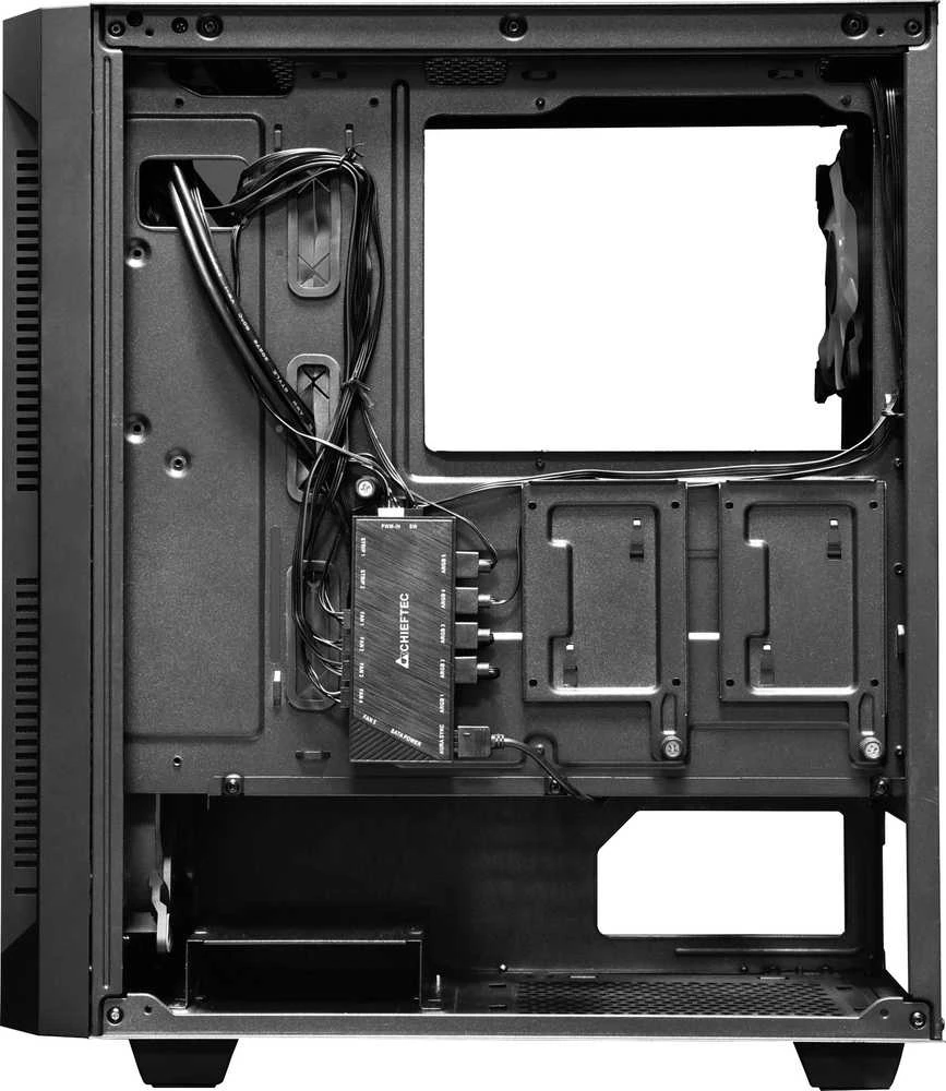 CHIEFTEC Hunter žaidimų važiuoklė ATX juoda