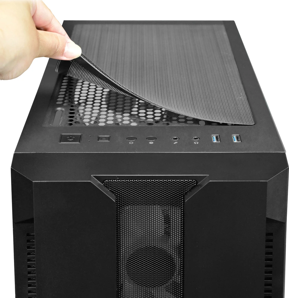 CHIEFTEC Hunter žaidimų važiuoklė ATX juoda