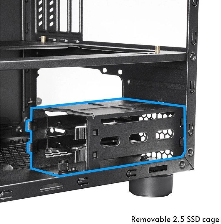 Chieftec CI-03B-OP kompiuterio dėklas Cube Juodas