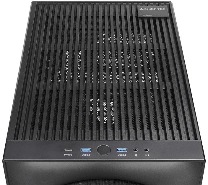 Chieftec CI-03B-OP kompiuterio dėklas Cube Juodas