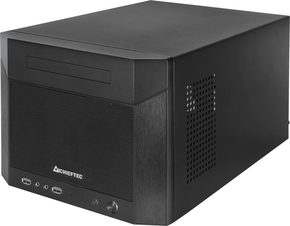 Chieftec CN-01B-OP kompiuterio dėklas Cube Juodas