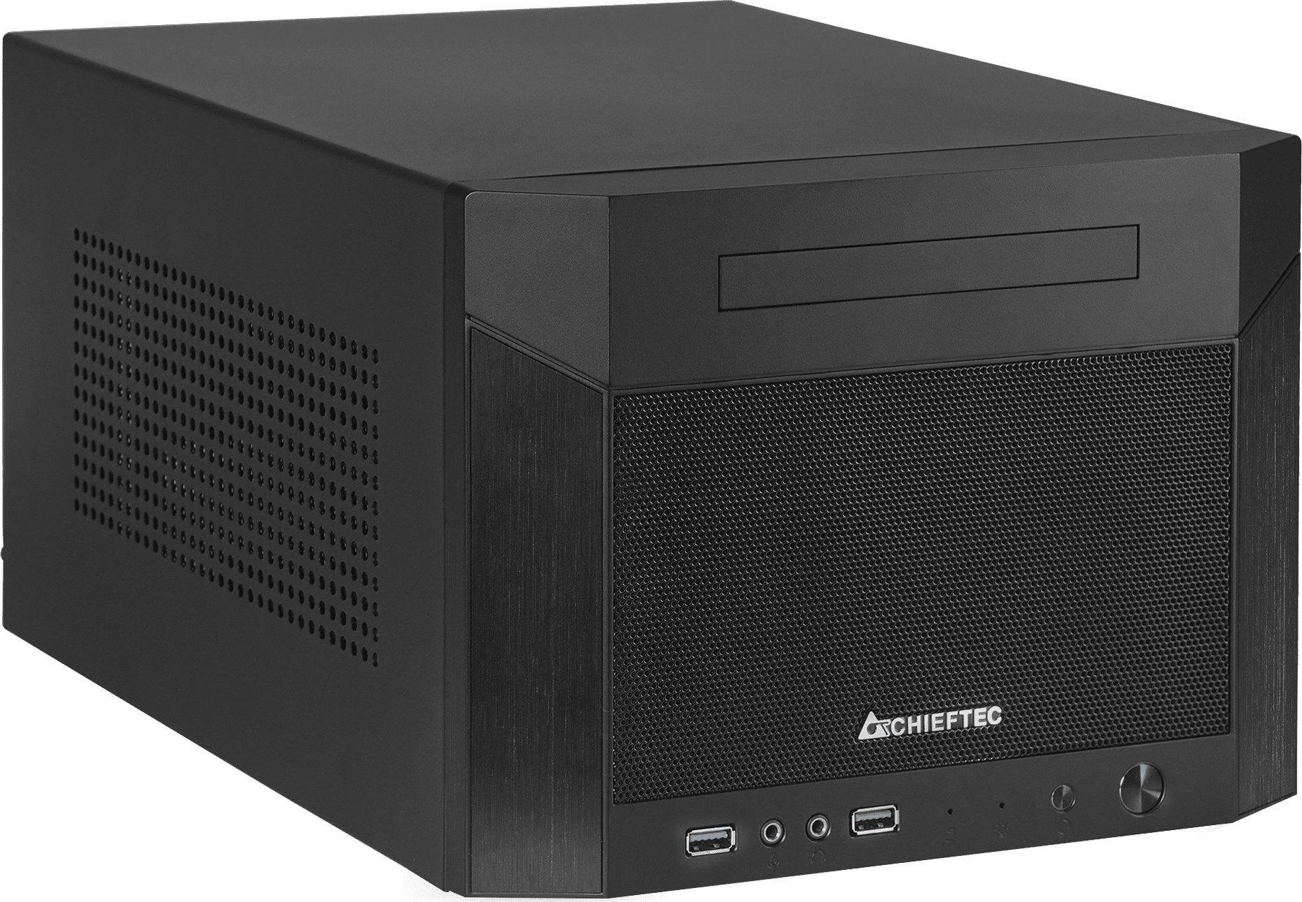 Chieftec CN-01B-OP kompiuterio dėklas Cube Juodas