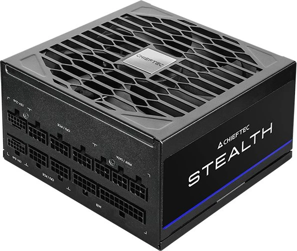 Chieftec Stealth 1000W Vega M serijos SPX-1000-FC 80+ Platin maitinimo blokas 24 kontaktų ATX ATX Juodas