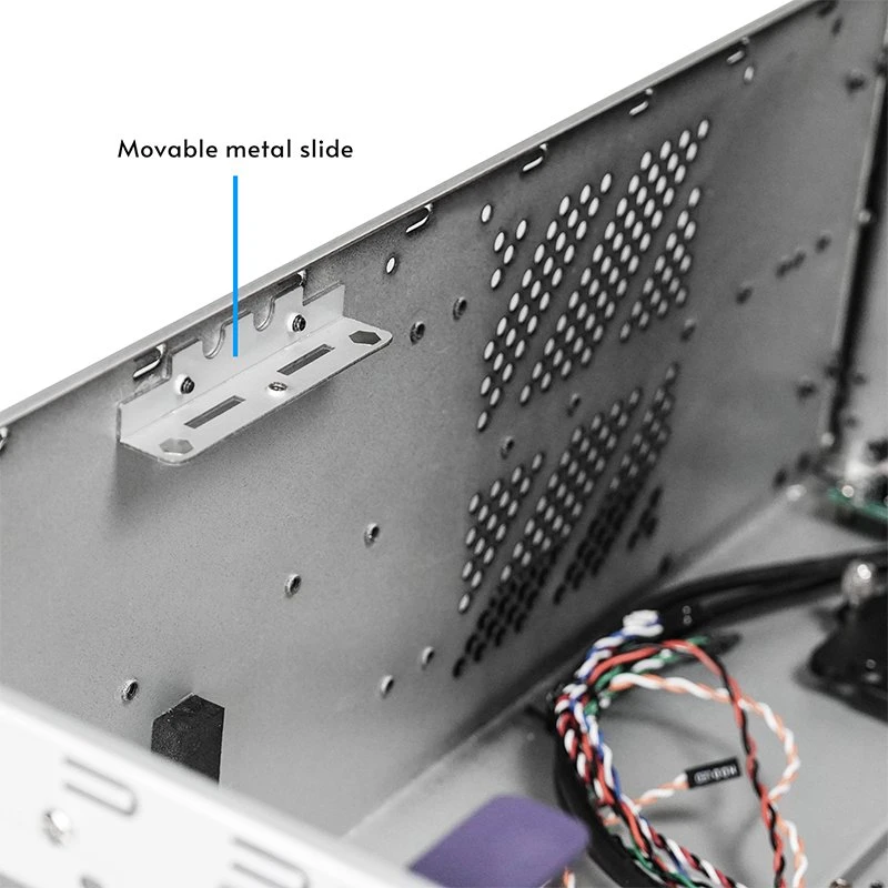 Mini Chieftec Rack-Servergehuse UNC-409S-AIO-OP Juodas