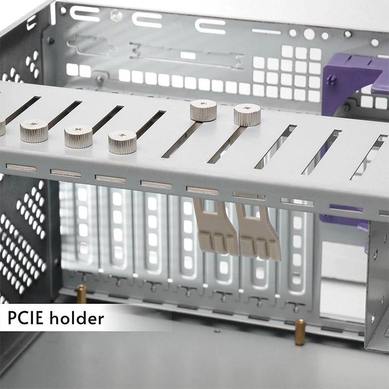 Mini Chieftec Rack-Servergehuse UNC-409S-AIO-OP Juodas