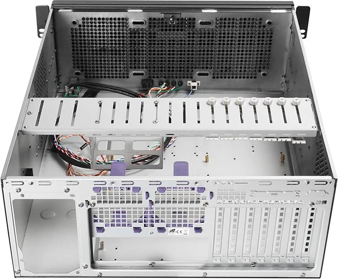 Mini Chieftec Rack-Servergehuse UNC-409S-AIO-OP Juodas