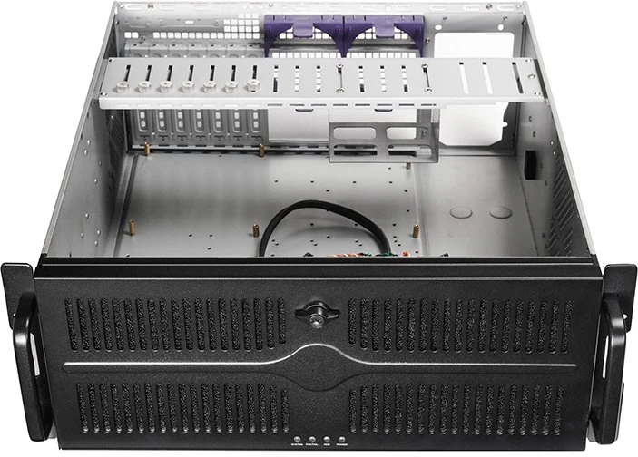 Mini Chieftec Rack-Servergehuse UNC-409S-AIO-OP Juodas